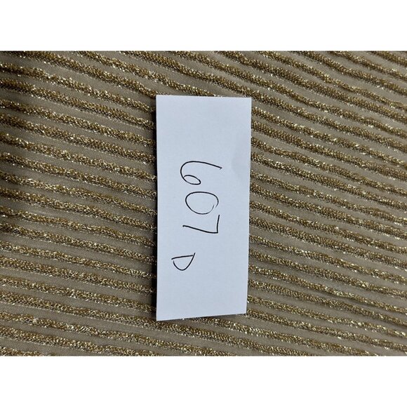 Cache Pencil Maxi Skirt Metallic Ribbed Size 6 Flat Front Elegant Evening Wear - Picture 8 of 9